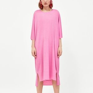 Oversized textured tunic